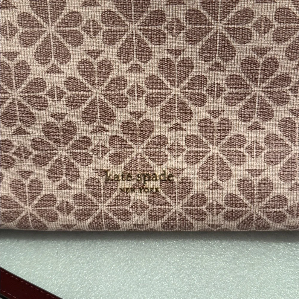 Kate Spade Spade Flower Coated Canvas Rowan Medium North South Tote bag - Picture 2 of 8